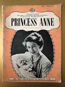 Pitkins Princess Anne First Souvenir Book Magazine 1950's - Imagen 1 de 4