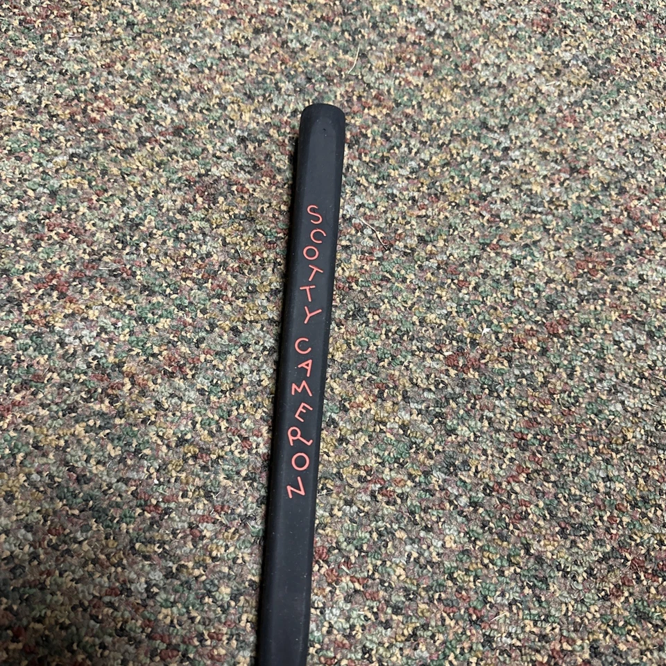 NEW Scotty Cameron BLACK Pistolini Dancing Letters Putter Grip - 100% Authentic