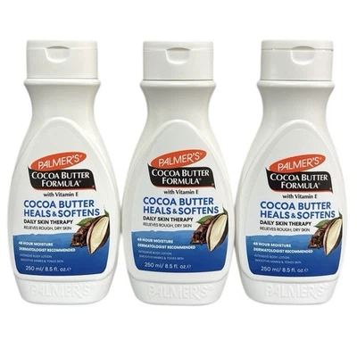 3 Palmer’s 8,5 fl. oz. Lociones de manteca de cacao con vitamina E, cura y suaviza Foto 1 de 4