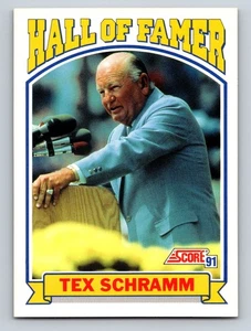 1991 Score Tex Schramm #673 - Picture 1 of 2