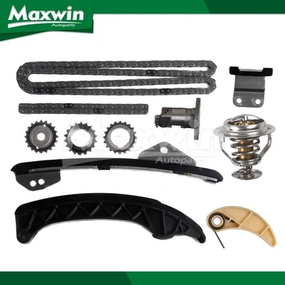 Kit de cadena de distribución termostato apto 09-13 Toyota Corolla 09-14 Matrix 1.8L Foto 1 de 4