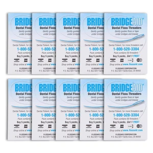 Bridgeaid Threaders 10 Packs of 10 (100 Threaders) - Picture 1 of 12