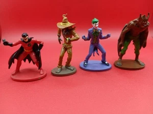 Dc Comics Mini Figures Robin, Joker, Manbat And The Scarecrow Mini Figures - Picture 1 of 3