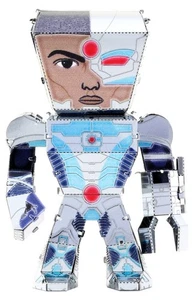 Fascinations Metal Earth Legends Cyborg Laser Cut Color 3D Metal Model Kit - Picture 1 of 2