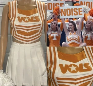 Uniforme de porristas universitario VOLS raro adulto pequeño - Imagen 1 de 6