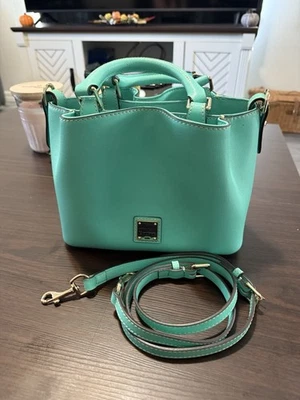 Dooney & Bourke Pebble Grain Mini Barlow Satchel In A Mint Color. Never Used - Image 1 of 4