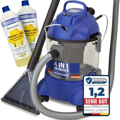 Waschsauger XXL Set 1200W - Albatros Hydro 7500+ 2L Reinigungsmittel Konzentrat - Bild 1 von 4