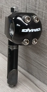 Vintage Dyno BMX Freestyle bike 1" Quill Mallet Stem Black Old School - Picture 1 of 8