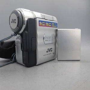 JVC GR-DX25EK Handheld MiniDV Camcorder Silver Tested - Picture 1 of 9