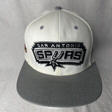 San Antonio Spurs NBA Mitchell & Ness Hat 3D Logo white gray Cap fitted 7 5/8