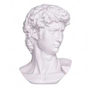 Michelangelo David Head Marble Bust Statue Sculpture 15 cm 770 g - Picture 1 of 3