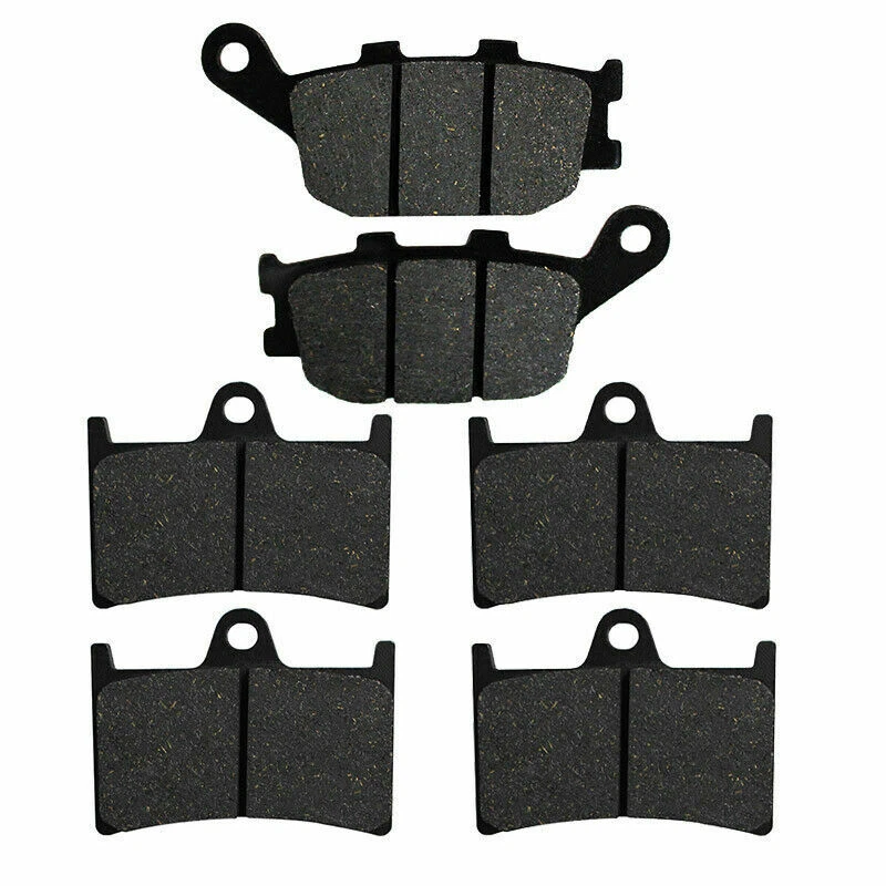 Front+Rear Brake Pads for Yamaha YZF-R6 [03-16] YZFR1 1000 [04-06] FZ6 [07-09] - Image 1 of 1