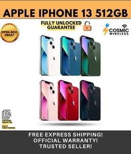 Apple iPhone 13 512GB (GSM+CDMA) Fully Unlocked - Picture 1 of 29