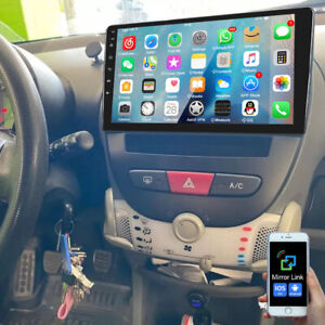 Radio samochodowe GPS Nawigacja do Toyota Aygo Citroen C1 Peugeot 107 Android 13 FM WIFI RDS