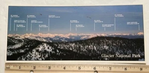 Glacier National Park Montana Oversized Postcard (See Description) - Picture 1 of 4