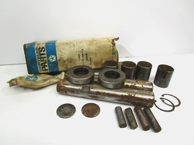 Nuevo de Lote Antiguo Camión Dodge Chrysler 1957-71 Eje de Dirección Delantero King Pin Kit #1843208 Foto 1 de 4