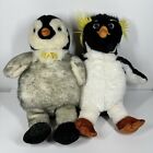 Lot Of 2 Build A Bear Penguin Plush Surfs Up And Happy Feet