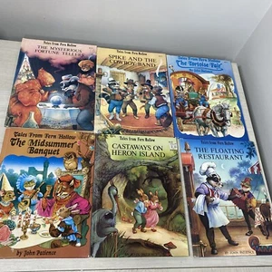 Lot of Six Vintage Tales From Fern Hollow 1993/1994 HB Books John Patience Acc - Picture 1 of 22