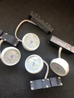 4x Briloner Einbaustrahler LED Ersatz Modul 5W 400lm 3000K W/W mit Gewinde Ø51mm - Bild 1 von 4