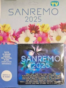 DOPPIO CD SANREMO 2025 COMPILATION - EDICOLA TV SORRISI - Foto 1 di 2