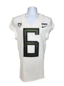 2019 Oregon DUCKS Football TEAM-ISSUED Nike PAC-12 Game JERSEY #6 Men's 36 - Picture 1 of 3