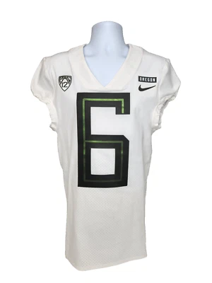 Camiseta deportiva de fútbol americano 2019 Oregon Ducks emitida por el equipo Nike PAC-12 #6 para hombre 36 Foto 1 de 3