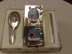 Lesser & Pavey Silver Plate Christening Set. New Boxed. 