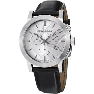 Burberry BU9355 Herren Chronograph Leder 42mm - Bild 1 von 3