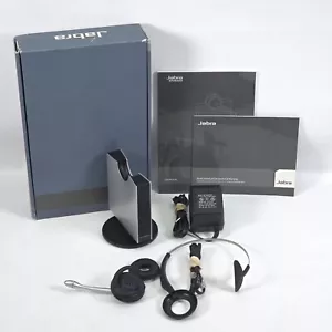 Jabra GN9120 Headset & Charging Station GN-Netcom 2.4GHz Wireless Midi Boom Mic - Picture 1 of 10