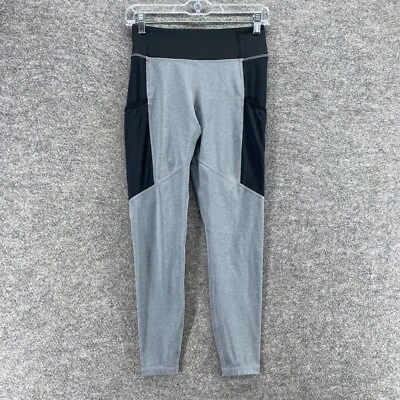 Asics Ropa Activa Leggings Mujer S Pequeño Gris Capri tiro medio Pull On Atlético Foto 1 de 4