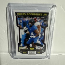 2023 Score Chris Rodriguez Jr Rookie Card- Commanders