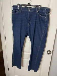 Signature Levi Strauss Womens Heritage High Rise Straight Size 22 W36 Jeans NWT - Picture 1 of 5