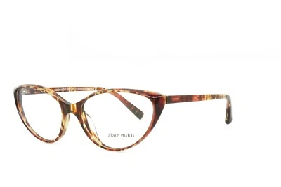 Gafas Alain Mikli MARRÓN OJO DE GATO 55-16-140 Nuevas Auténticas ZQ-1114 Foto 1 de 4