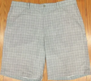 NIKE GOLF DRI-FIT Hombres POLY/SPANDEX PANTALONES CORTOS GRIS VENTANA Talla 38 - Imagen 1 de 3
