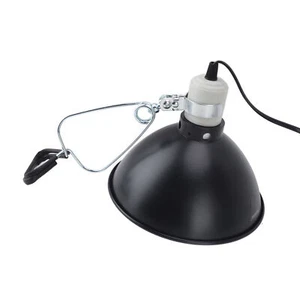 Reptile Heating Lamp Shade For UVA UVB Bulb 300W Dome Light Fixture Cover For LS - Picture 1 of 23