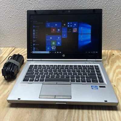 HP Elitebook 8470p 酷睿 i5-3210M 2.50GHz 8GB RAM 256SSD 网络摄像头 — 第 1/4 张图片