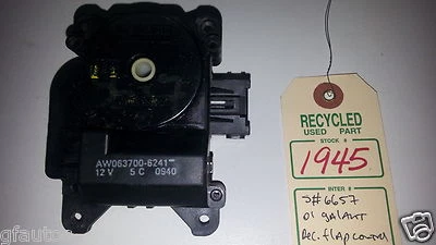 Mitsubishi Galant 2001 soplador motor recirculación aleta control OEM #1945 Foto 1 de 4
