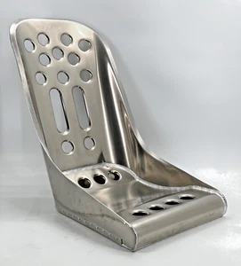 Aluminium Bucket Seat, High Top Speedster - x2 - Hot Rod, Classic, Retro, Bomber - Picture 1 of 11