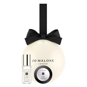 NWT Jo Malone London Christmas Ornament 2 Piece Set - Travel Fragrance and Creme - Picture 1 of 8