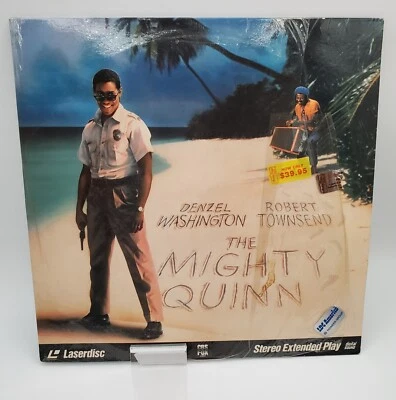 The Mighty Quinn Laserdisc Police Movie Denzel Washington Rob Townsend 1989 FOX - Image 1 of 4