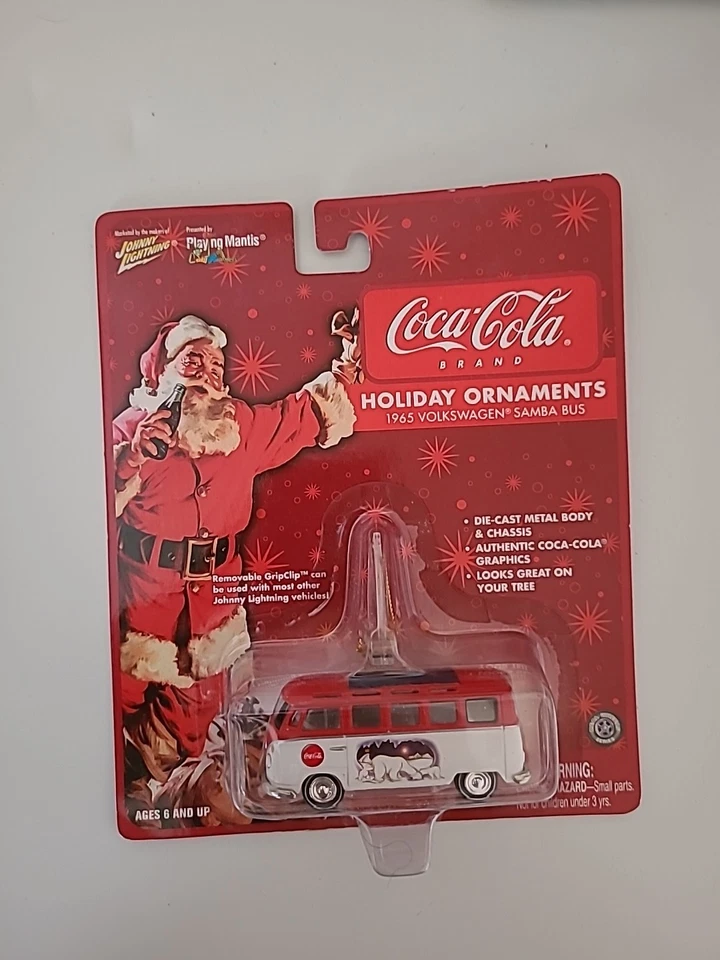 Johnny Lightning 1958 Chevy Chevrolet Impala Coke Cola Holiday Ornament B1