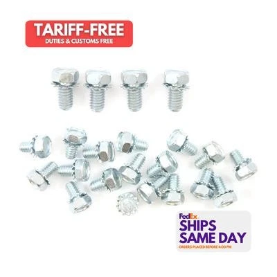 Pioneer S-1100, Kit Zinc Steel Oil Pan Bolt Kit Sbc/Sbf Performance Racing Parts - Image 1 of 4