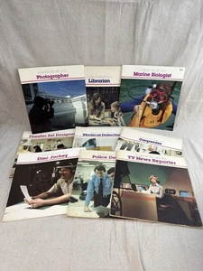 A Day in the Life of - Vintage Educational Occupations Lot ~ Troll Associates - Picture 1 of 14