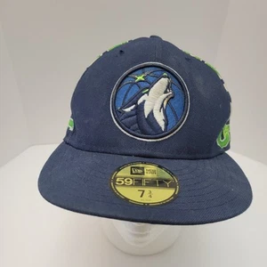 Minnesota Timberwolves 59Fifty New Era eng anliegende Mütze Größe 7 3/4 bestickt/Zauber - Bild 1 von 10