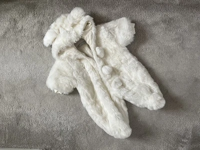 Tuta da neve Jingles vintage con cappuccio pelliccia sintetica invernale bambino -fino a 6 mesi - Immagine 1 di 4