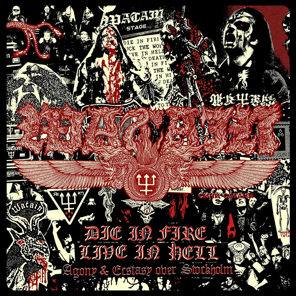 Watain Die in Fire Live in Hell: Agony & Ecstasy Over Stockholm (CD) - Image 1 of 1