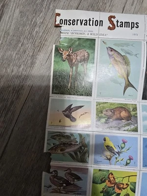 1972 US Plate Block Of 4 Wildlife Conservation Stamps - Image 1 of 4