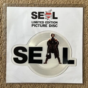 Seal - Violet - 7” Shaped Picture Disc - 1992 - ZANG27P - Picture 1 of 4