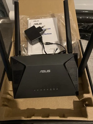 ASUS RT-AX52 WiFi 6 Router - Open New Working Ok - Image 1 of 4