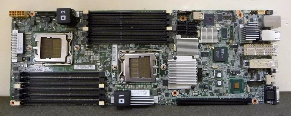HP Proliant DL170e G5 Server System Board Motherboard 726172-001 683873-001 - Image 1 of 2